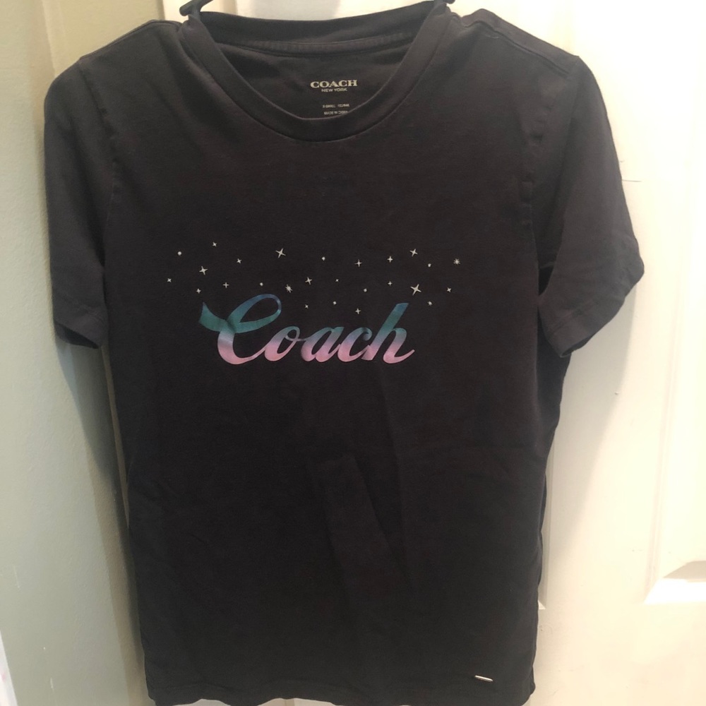 Coach T-shirt size XS 100% cotton fits like a small
